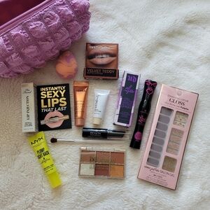 Makeup Bag with Product